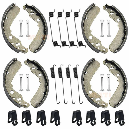 Front and Rear Brake Shoes Kit for Kawasaki Mule SX (2017–2022)