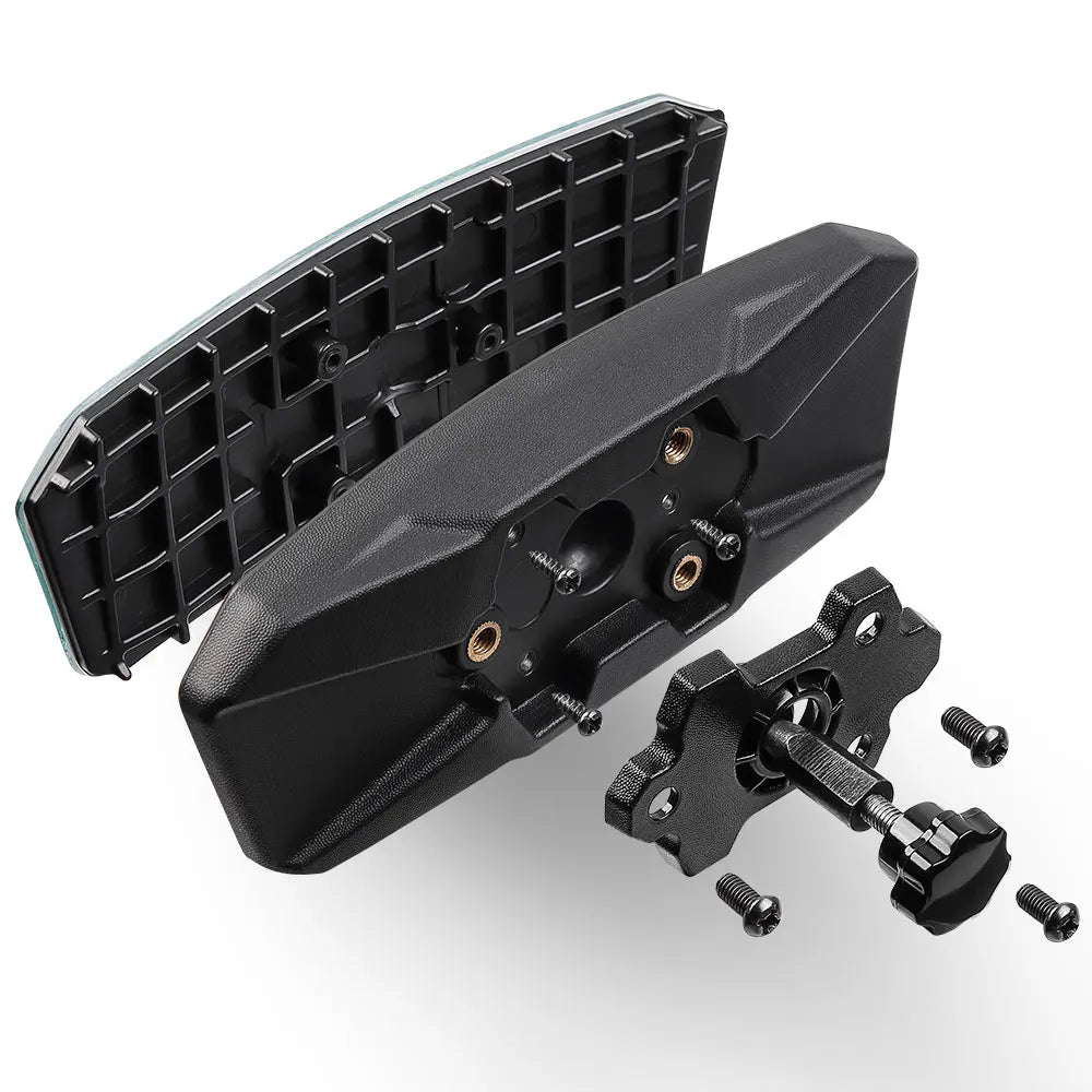 Black Convex Center Rearview Mirror for Can-Am Maverick X3, Maverick Sport & Maverick Trail