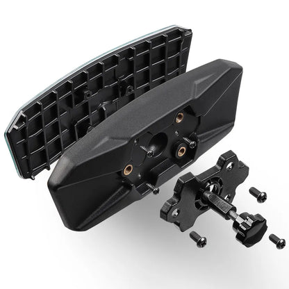 Black Convex Center Rearview Mirror for Can-Am Maverick X3, Maverick Sport & Maverick Trail