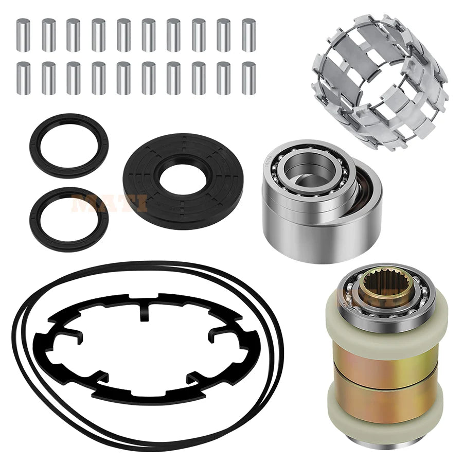 Front Differential Rebuild Kit with Output Hub for Polaris RZR 570, RZR 900 & More