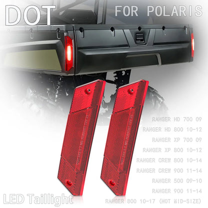 DOT LED Taillight Replacement for Polaris Ranger XP 900 (2013–2017)