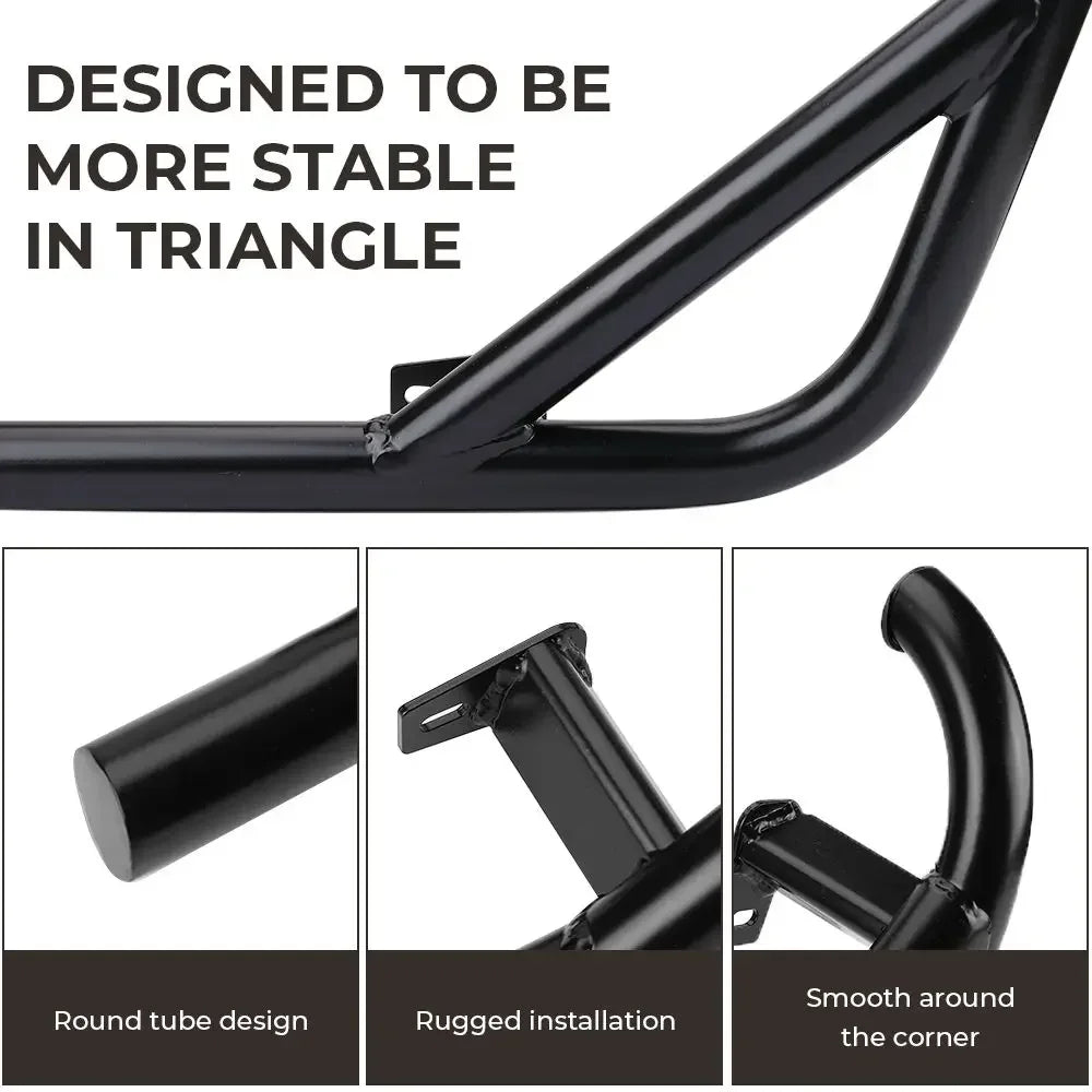 KEMIMOTO Nerf Bar Side Steps for Polaris RZR XP 1000, RZR XP Turbo & More
