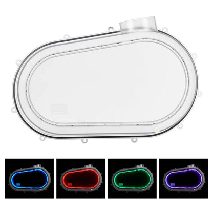 RGB LED Clear CVT Outer Clutch Cover for Can-Am Maverick X3 (2017–2025)