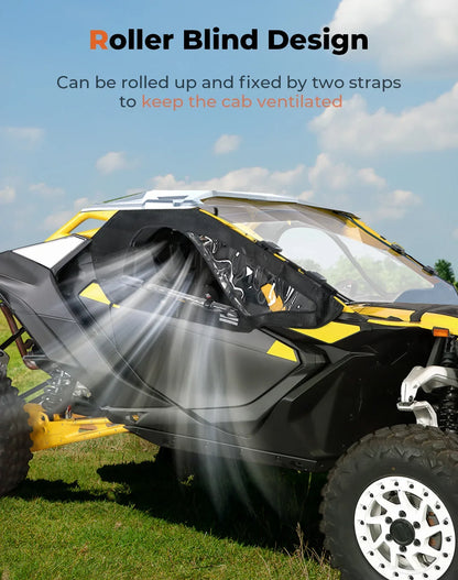 Soft Upper Door Kit with Clear TPU Windows for Can-Am Maverick R (2024)