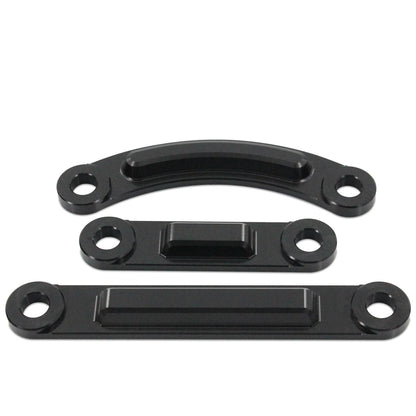 Aluminum Radius Rod Race Plate with Dog Bones for Can-Am Maverick X3 (2017–2023)