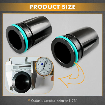 44mm Shock Nitrogen Reservoir End Cap Covers for UTV & SXS