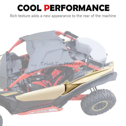 Rear Fascia Cover and Fender Guard Deflector for Can-Am Maverick X3 (2017–2024)