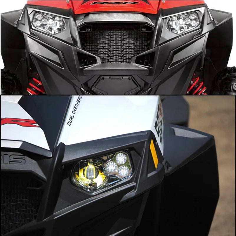 H4 LED Headlight Assembly, Left and Right for Polaris RZR 570 (2012–2013)