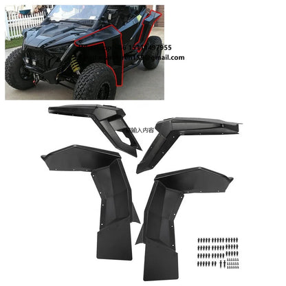 Full Coverage Fender Flares for Polaris RZR Pro R, RZR Pro XP & RZR Turbo R