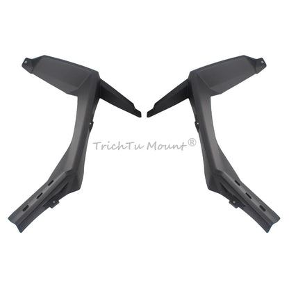 Mud Flaps Kit with Front Fender Flare Covers for Polaris RZR XP 1000, RZR XP Turbo & More