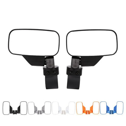 Side Rearview Mirrors for 1.75/2-Inch Roll Bars for UTV & SXS
