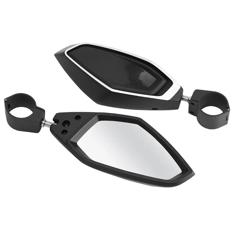 CNC Aluminum Foldable Side View Mirrors for Can-Am Maverick X3 & Maverick R