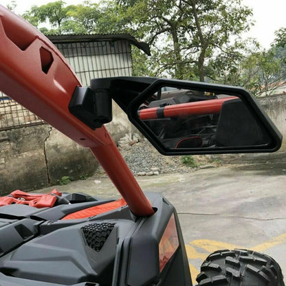 Side View Mirrors with Amber Turn Signal Lights for Can-Am Maverick X3 (2017–2026)
