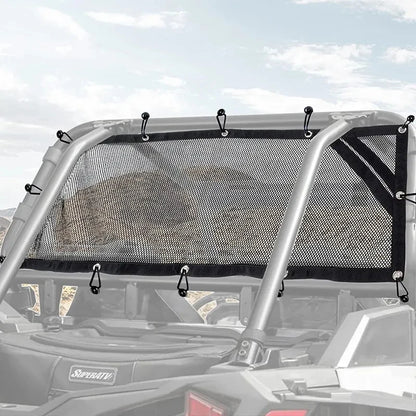 Soft Mesh Rear Window Net, 2-Seat for Polaris RZR 570, RZR 900 & More