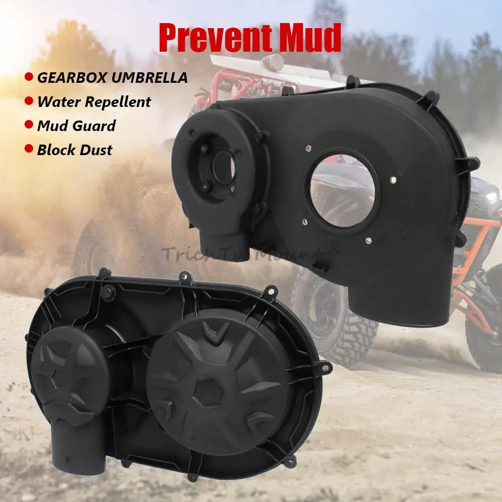 Inner and Outer CVT Clutch Housing Covers (Pair) for Can-Am Maverick X3 (2017–2023)