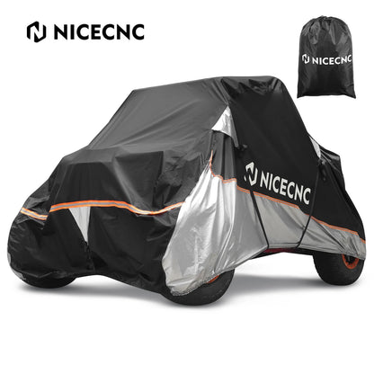 NICECNC Heavy-Duty Waterproof UTV Cover, 133 Inch for Can-Am Maverick X3, Commander & Maverick 1000R