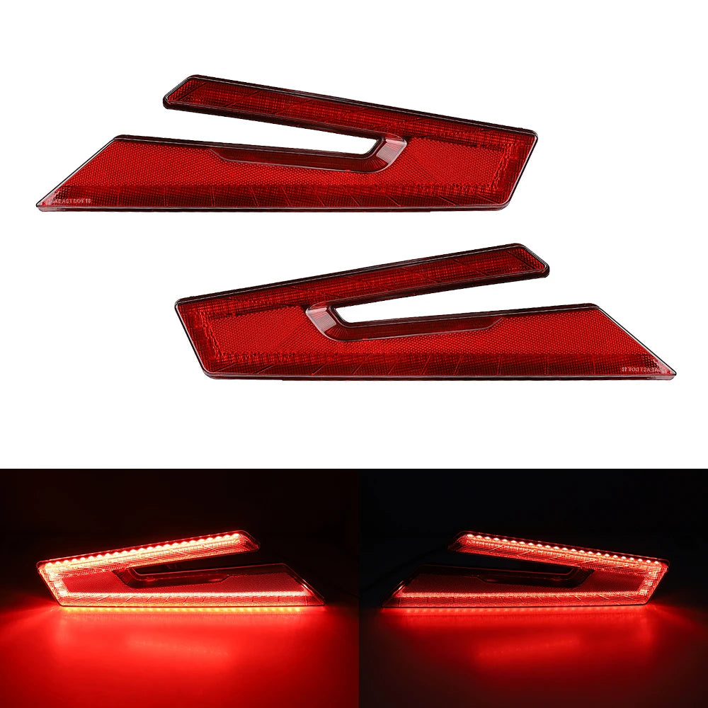 Left & Right Rear LED Brake Tail Lights (Pair) for Polaris RZR Pro XP (2020–2021)