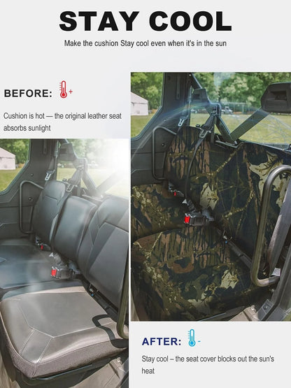 Waterproof Wear-Resistant Seat Cover for Polaris Ranger 1000 & Ranger XP 1000