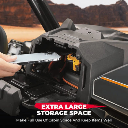 Electronic Device Holder Box with Tablet Mount for Can-Am Maverick Sport, Maverick Trail & Commander