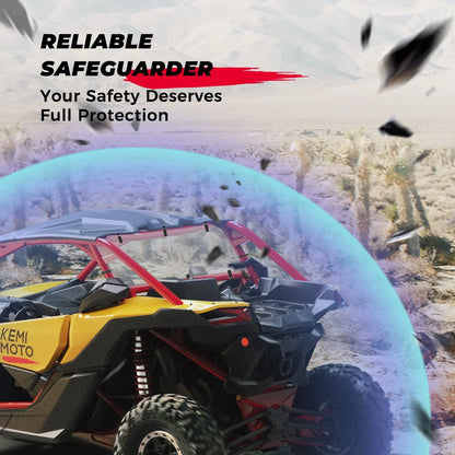 Clear PC Rear Window for Can-Am Maverick X3 (2017–2025)