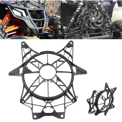 Radiator Fan Cover and Mounting Frame Assembly for Can-Am Maverick X3 (2017–2024)