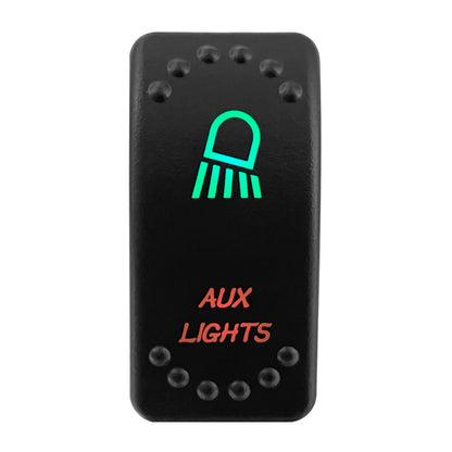 4x4/2x4 Rocker Switch, Red & Green LED for UTV & SXS