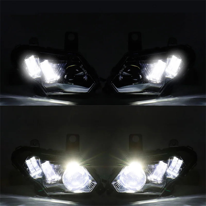 DOT LED Headlight Assembly with DRL, Hi/Lo Beam for Can-Am Maverick X3 (2017–2024)