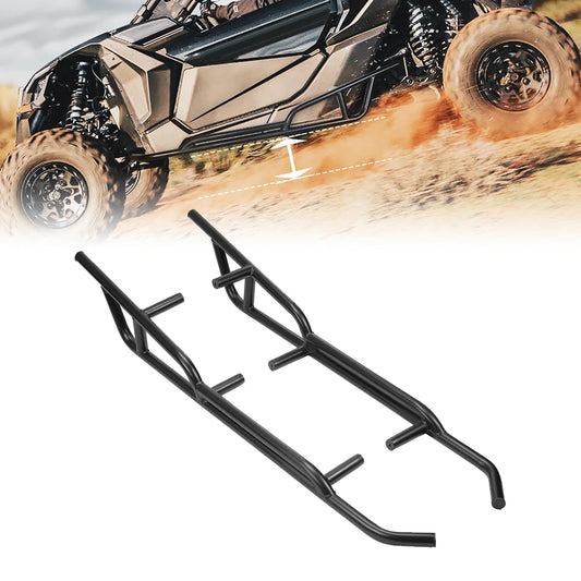 2-Door Steel Nerf Bars and Rock Sliders for Can-Am Maverick X3 (2017–2025)