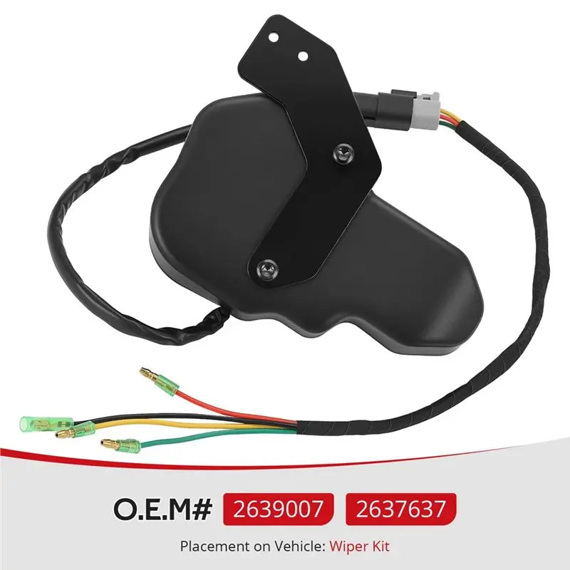 12V Windshield Wiper Motor Replacement for Polaris Ranger XP 1000 & Ranger 1000