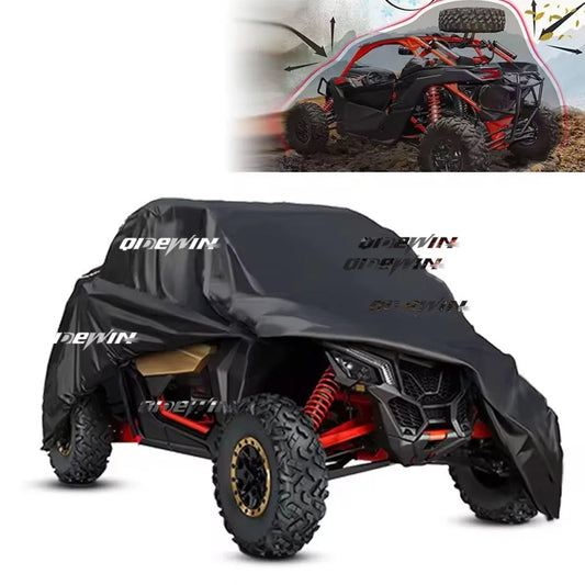 Utility Vehicle Storage Cover with Storage Bag for Can-Am Maverick X3 (2017–2022)