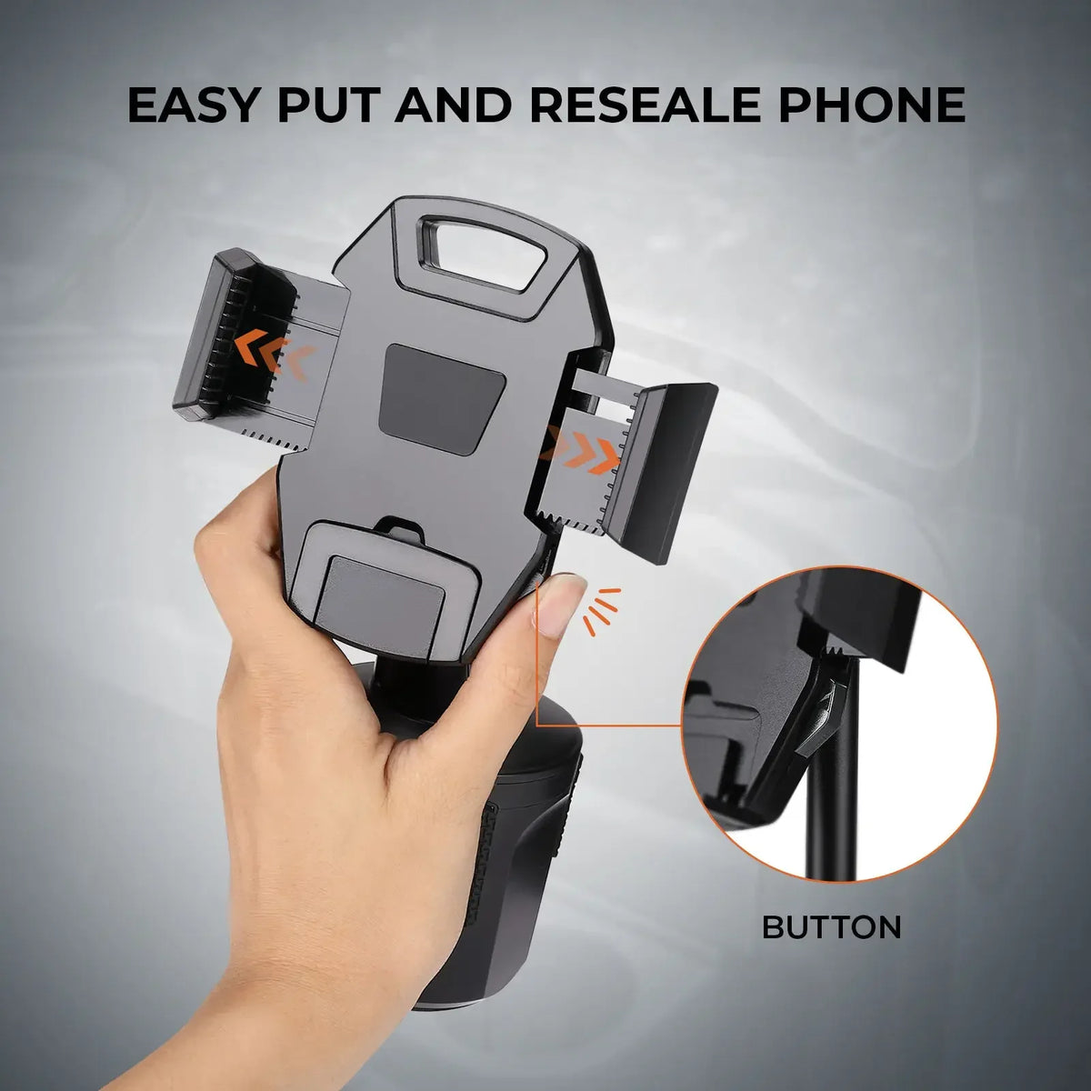 Cup Holder with Phone Mount for UTV & SXS