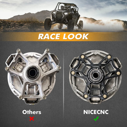 NICECNC Primary Clutch Cover for Polaris RZR XP Turbo (2018–2021)