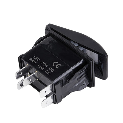 KEMIMOTO Illuminated LED Rocker Switch for Winch, Lights, Horn for UTV & SXS