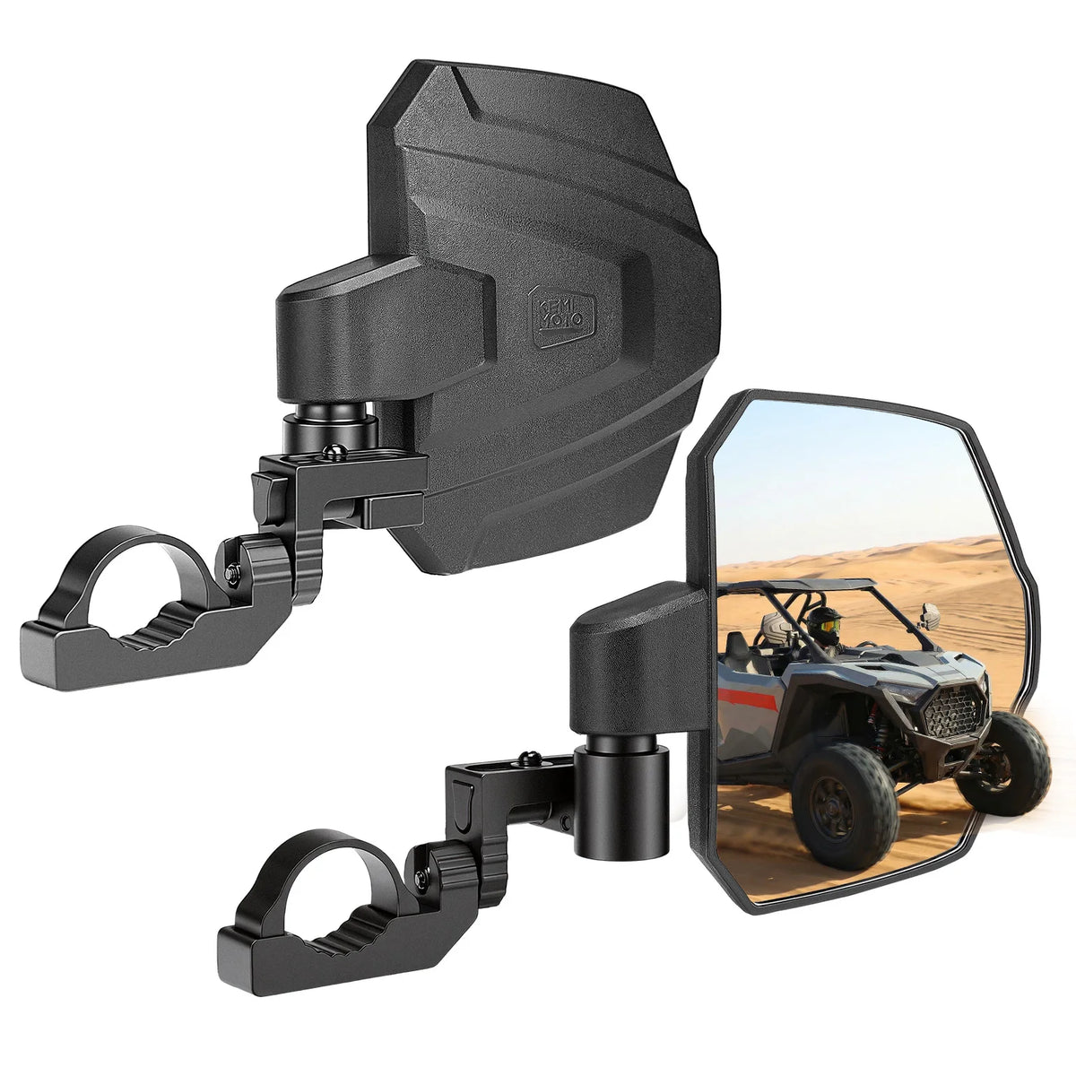 3-in-1 Extendable Adjustable Side Mirrors for UTV & SXS