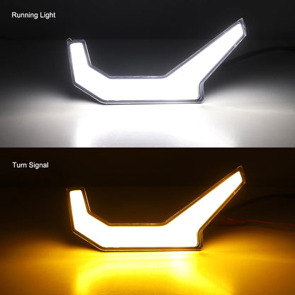 Front Fang LED Accent Turn Signal Lights for Polaris RZR XP 1000 & RZR 900