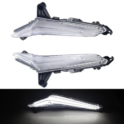 Front LED Fang Lights, White DRL for Can-Am Maverick R (2024–2026)