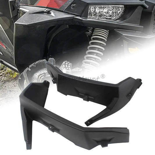 Front Fender Flare Extensions with Splash Shield (Pair) for Polaris RZR XP 1000, RZR XP Turbo & More