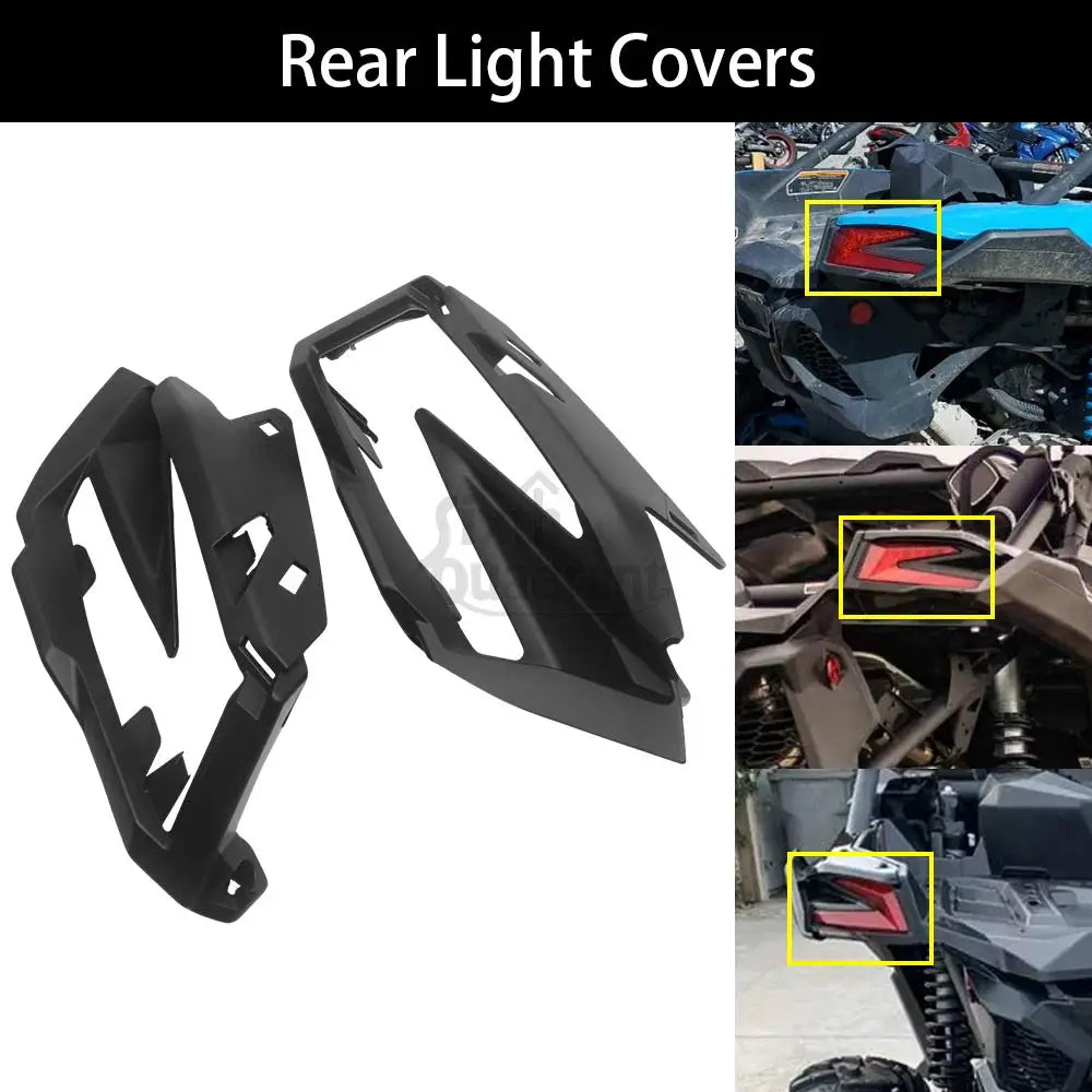 Rear Taillight Protection Guard Covers for Can-Am Maverick X3 (2021–2025)