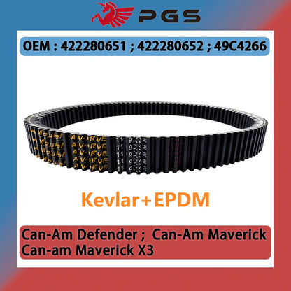 Kevlar CVT Drive Belt for Can-Am Defender, Maverick Sport & More
