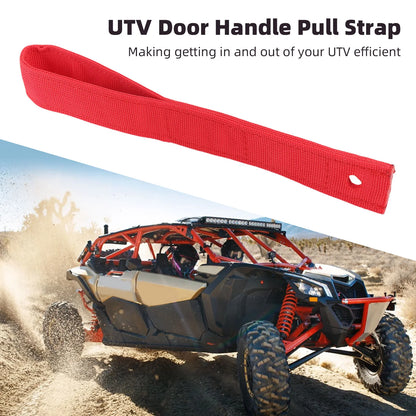 Heavy-Duty Door Pull Straps, Oxford Cloth for UTV & SXS