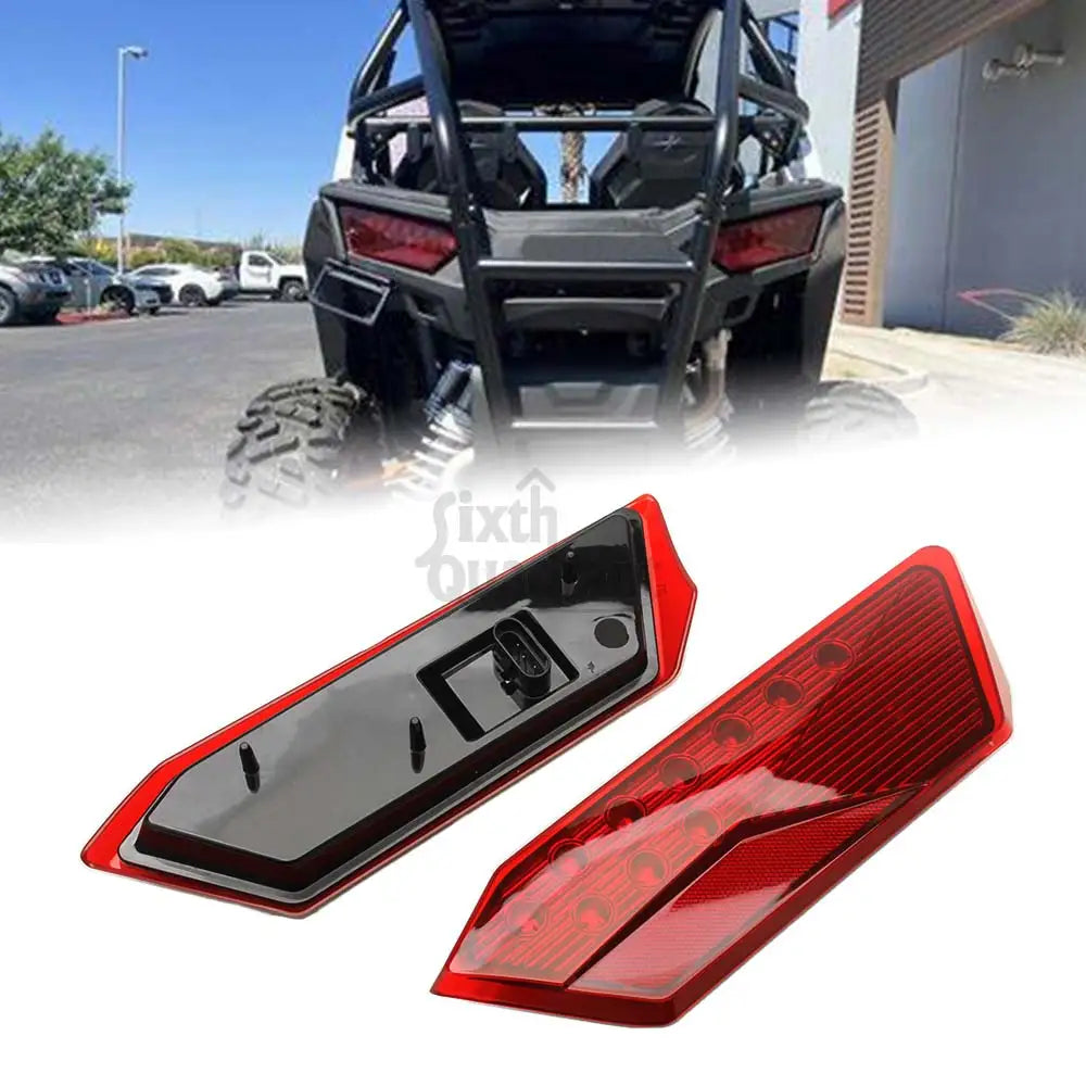 LED Tail Lights with Brake and Running Lamps for Polaris RZR 900, RZR XP 1000 & More