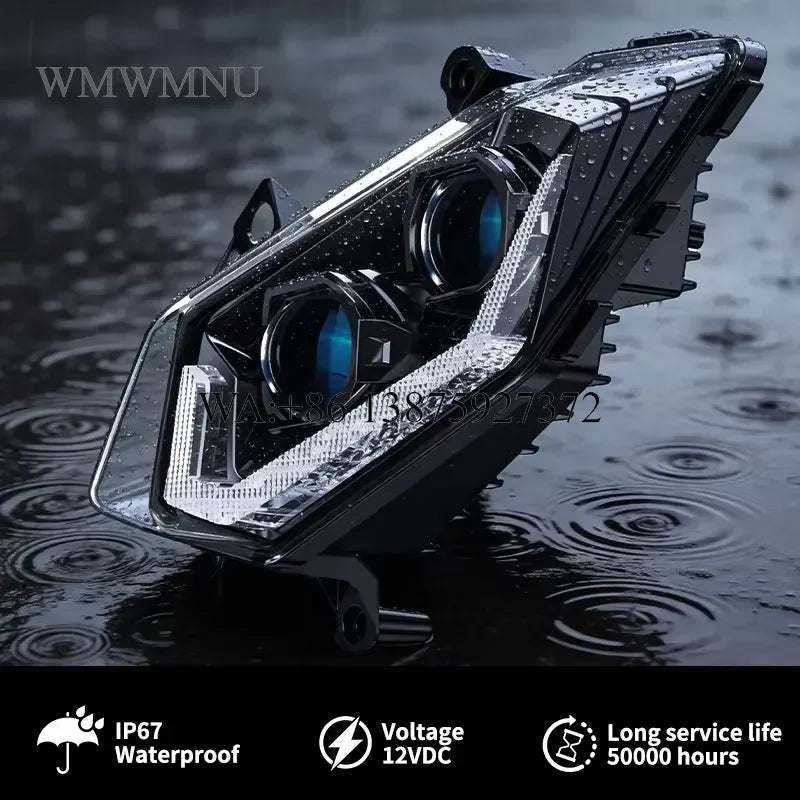 120W LED Headlight Assembly for Can-Am Maverick X3 (2017–2025)