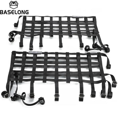 Side Mesh Window Nets with Grab Handle Mounts for Can-Am Maverick X3 (2017–2023)