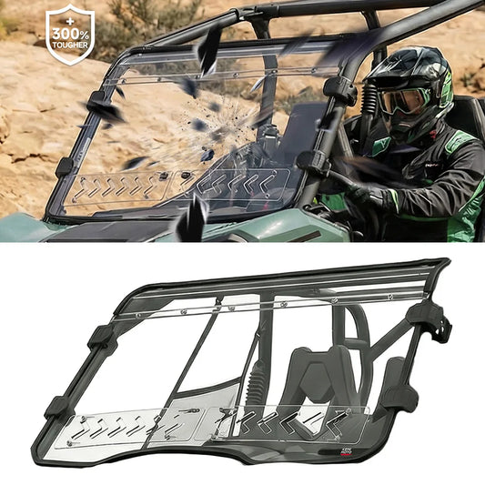 Vented Full Front Windshield for Can-Am Commander, Maverick Sport & Maverick Trail