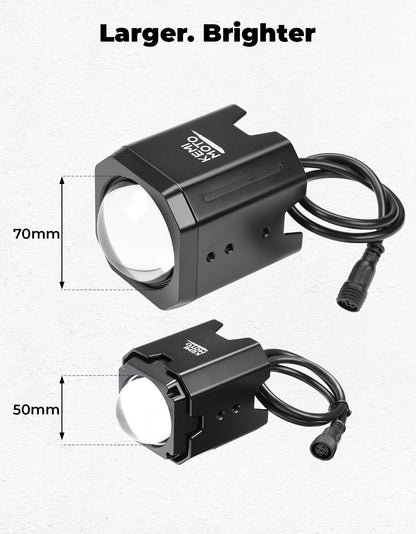 Whipless LED Whip Lights with CNC Aluminum Mount for UTV & SXS