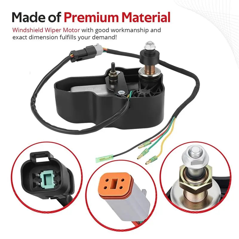 12V Windshield Wiper Motor Replacement for Polaris Ranger XP 1000 & Ranger 1000