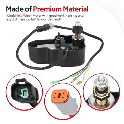12V Windshield Wiper Motor Replacement for Polaris Ranger XP 1000 & Ranger 1000