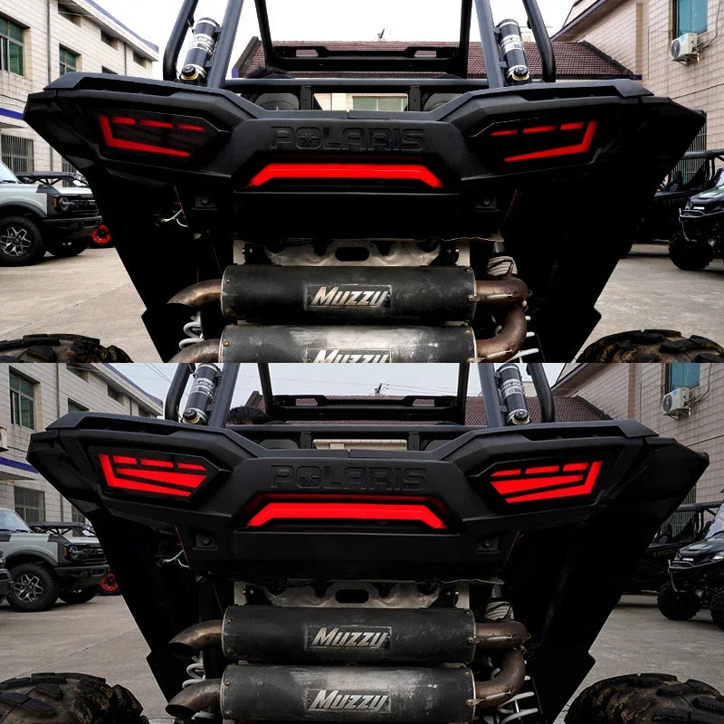 LED Rear Brake Stop Tail Lights for Polaris RZR 900, RZR XP 1000 & More