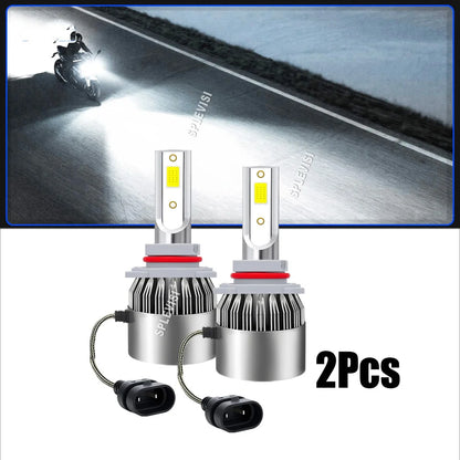9005 HB3 LED Headlight Bulbs for Can-Am Maverick 1000R (2014–2018)