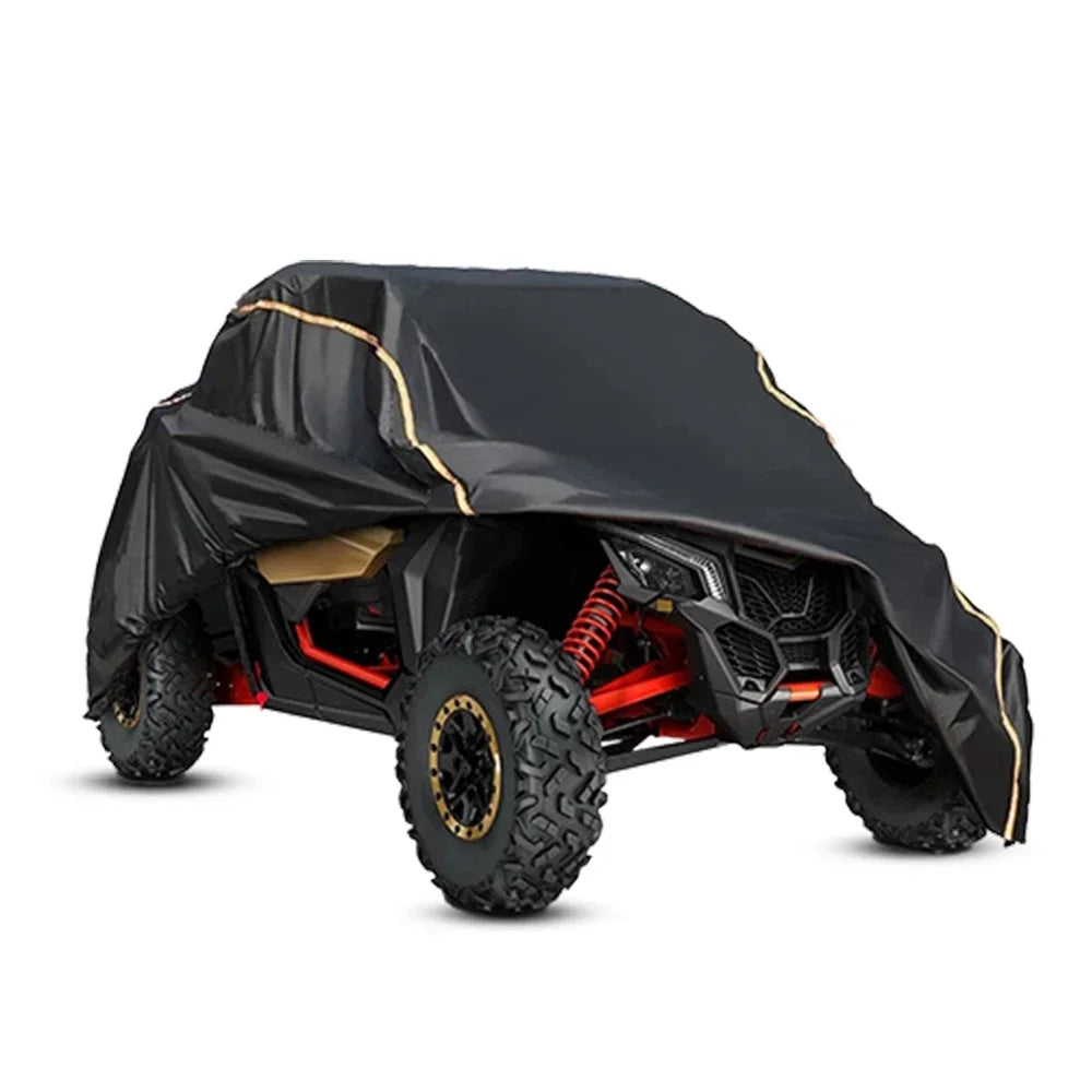 KEMIMOTO 2-Door Utility Vehicle Storage Cover with Bag for Can-Am Maverick X3 (2017–2024)